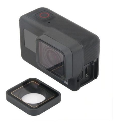 Reposição De Lente Proteção Frontal Para Gopro Hero 5 6 E 7 