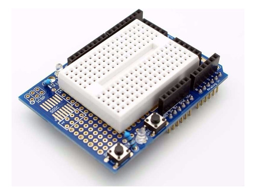 Shield Protoboard Protoshield Arduino Uno + Breadboard 170