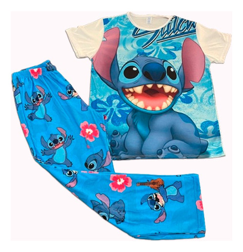 Pijama Conjunto Niños Y Niña Media Estacion Pantalon Largo 