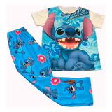 Pijama Conjunto Niños Y Niña Media Estacion Pantalon Largo 