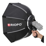 Softbox Portatil Triopo 55cms Para Flash