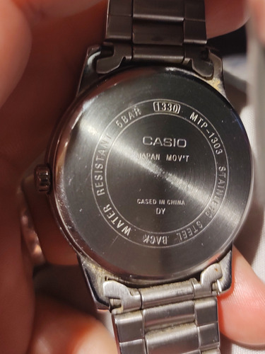 Reloj Pulsera Hombre Casio Mtp1303