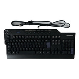 Teclado Multimedia Lenovo 73p2640 Alambrico + 2 Puertos Usb