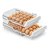 Contenedor De Huevos Para Refrigerador De 40 Unidades, Gran