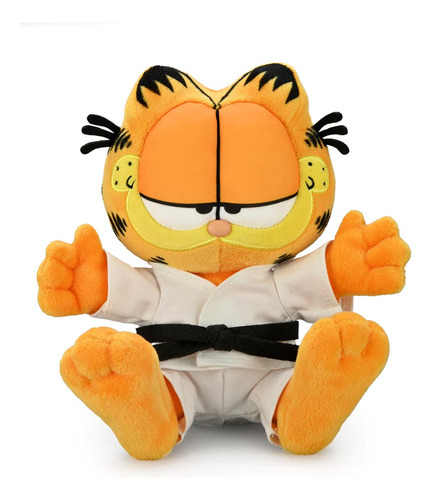 Juguete De Peluche Kidrobot Karate Garfield Karate Gi 20 Cm