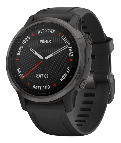 Reloj Garmin Fenix 6 S Zafiro Gris Carbon Dlc Gps Smartwatch