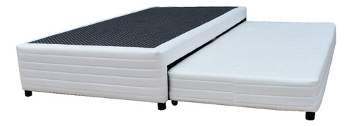 Base Marinera Dual Bed 90x190 Jackard Blanco