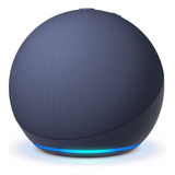 Echo Dot 5 Geração Alexa / Relógio / Bluetooth - Azul