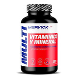 Multivitamínico 120 Comp Mervick Lab Vitaminas Minerales Antioxidantes