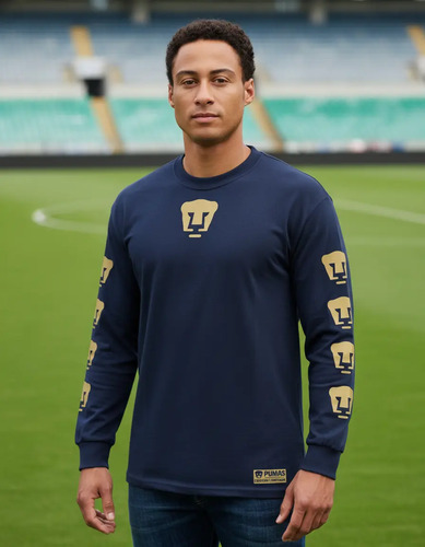 Jersey Playera M Larga Pumas Unam Hombre Ed Limitada 1