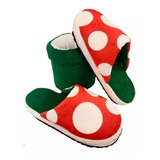 Pantuflas Mario Bros Babuchas Planta Carnivora