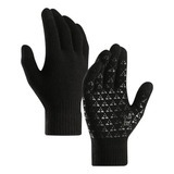 Guantes Tejidos A Prueba De Frío Z Winter, Cálidos, De Felpa