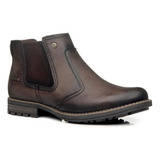 Bota Coturno Pegada Masculina Marrom 