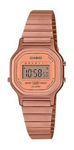 Reloj Casio De Dama Modelo La-11 Color Cobre