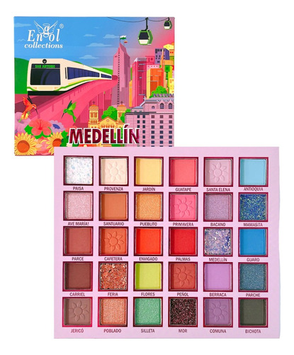 Sombras Engol Medellin * 30 Und - g a $9