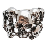 Anillo Calavera Línea Skull Para Hombre Excellence Joyería 