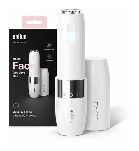 Mini Depilador Braun, Depilacion Facial Electrica Para Mujer