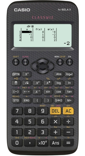 Calculadora Casio Fx-82lax Negro