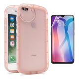 Funda + Mica Mayoreo Vivo Oppo Realme Samsung iPhone Redmi