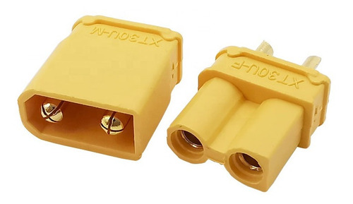 Conector Xt30 Fichas Conectores Xt30u - Par Macho Y Hembra