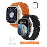 Smartwatch Ultra 9 49mm Nfc U9 Lançamento 2024 Com Brindes