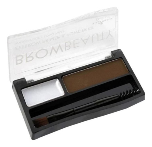 Sombra Para Cejas Italia Deluxe Brow Beauty 2320 De 12 Ml/2 G Color 02- Light Brown