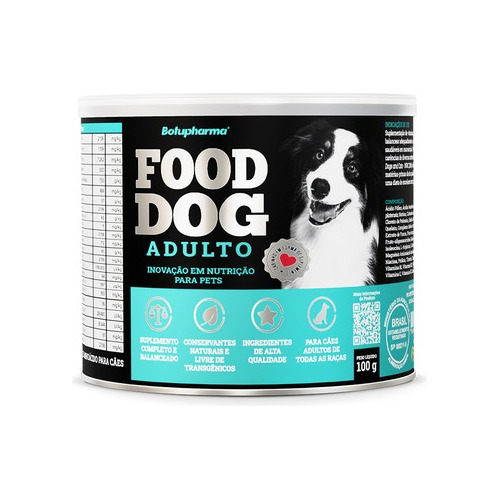 Food Dog Adulto Manutenção 100g