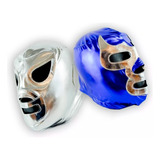 Santo/blue Combo Adulto Mascara Lycra Lucha Libre Luchador  