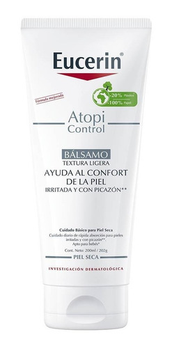 Eucerin Atopi Control Bálsamo Confort De La Piel 200ml