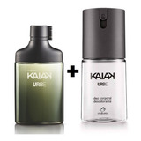 Perfume Masculino  Kaiak Urbe 100 Ml + Spray Corporal Natura