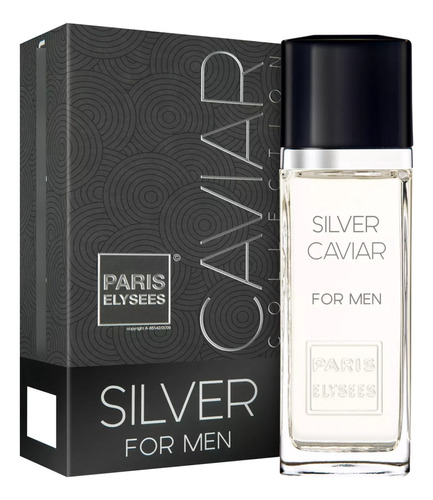 Perfume Silver Caviar Paris Elysses 100ml Edt Original