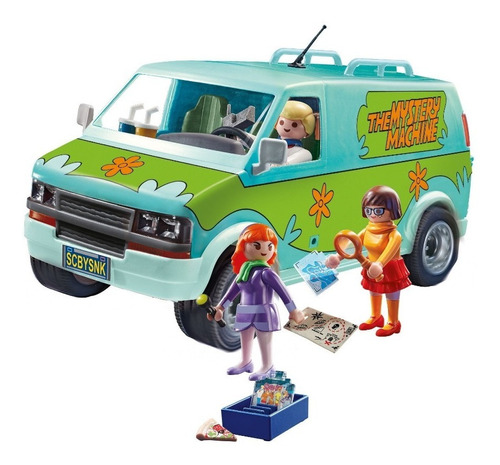 Playmobil Scooby Doo ! La Maquina Del Misterio 70286 M4e