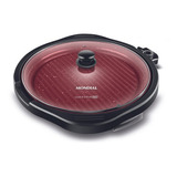 Grill Redondo Cook & Grill 1270w G-03-rc Red  Mondial 220v