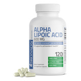 Bronson Alpha Lipoic Acid 600 Mg Eliminador De Radicales Lib