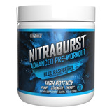 Giant Sports Nitraburst Advanced Pre Workout / Testo / 30 Sv Sabor Blue Raspberry