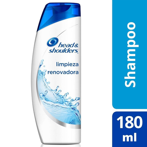 Shampoo Head & Shoulders Anticaspa Limpieza Renovadora 180 M