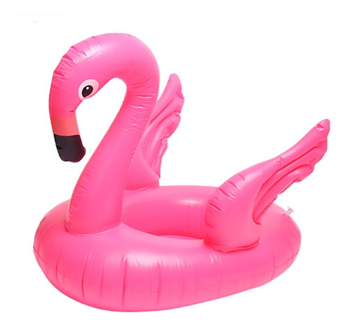 Boia Bote Infantil Flamingo Bebe Fralda Inflável Piscina