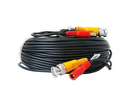 Cable Camara Seguridad Video Y Corriente 30m