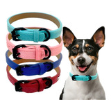 Collar Para Perros Con Huesos Ajustable Collares Mascotas