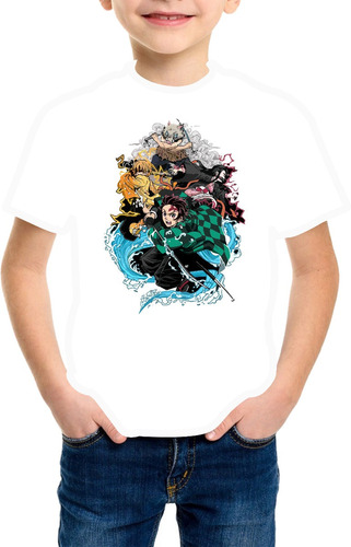 Playera Kimetsu No Yaiba Niños