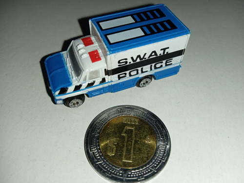 Micromachines Camioneta S.w.a.t Police. 1987 Galoob. 