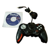 Control Pc Vintage Saitek P2600 Rumble Con Manual Sin Caja