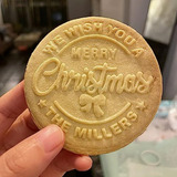 Sellos Personalizados Para Galletas Navideñas Con Apellido