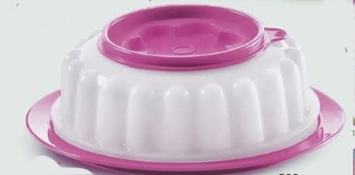 Mini Molde  Rosa Para Gelatina Tupperware 