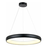 Pendente Preto Led 4000k 40w 60cm-nitrolux Rlp-002p 110v/220v