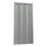 Porta Sanfonada 210cm X 96cm Pvc Multilit Cinza