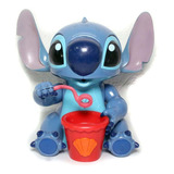 Boneco Stitch Bolhas De Sabão (leia) 20cm Disney Lilo 