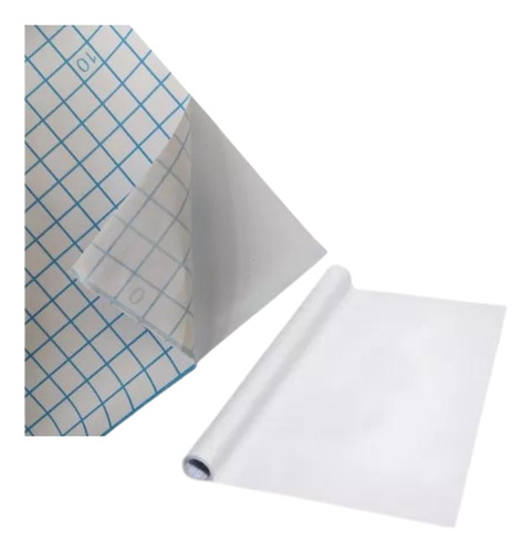 Papel Adesivo Contact Brilhante Lavável 45cm X 2m Branco