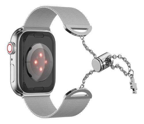 Pulsera For Apple Watch Serie 7 Correa De Acero Inoxidable