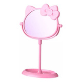 Sanrio Hello Kitty Espejo Tocador De Maquillaje Miniso Rosa